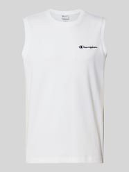 Top met labelstitching en ronde hals van Champion - 48