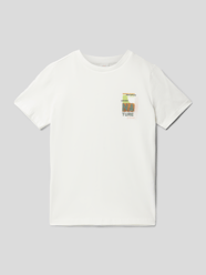 T-Shirt mit Statement-Print von s.Oliver RED LABEL Weiß - 28