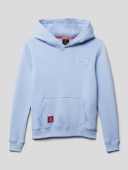 Hoodie mit Kapuze von Alpha Industries Blau - 24