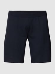 PLUS SIZE Sweatshorts mit Label-Stitching von Tommy Hilfiger Big & Tall Blau - 39