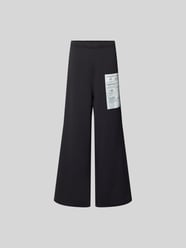 Loose Fit Stoffhose mit Logo-Print von MM6 Maison Margiela - 16