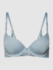 Schalen-BH mit verstellbaren Trägern Modell 'Ivette' von s.Oliver RED LABEL Blau - 27