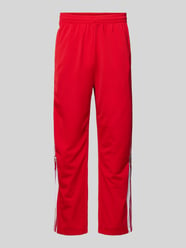 Sweatpants mit elastischem Bund von adidas Originals Rot - 2