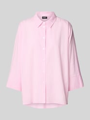 Loose Fit Hemdbluse aus reiner Baumwolle Modell 'ASUGUSTA' von Only Pink - 5