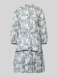Knielanges Kleid mit Stehkragen Modell 'Milo' von 0039 Italy - 28