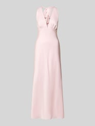 Maxijurk met V-hals model 'Dascha' van JOOP! Fuchsia - 25