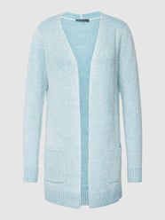 Cardigan mit Ripp-Optik von Montego Blau / Türkis - 27