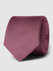 Krawatte mit Strukturmuster von BOSS Slim Fit Pink - 6