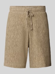 Sweatshorts mit elastischem Bund von Jake*s Studio Men Beige - 45