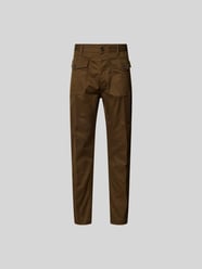 Stoffen broek met knoop- en ritssluiting van Dsquared2 - 24