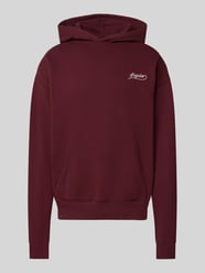 Regular Fit Hoodie aus Baumwoll-Mix von PEGADOR Bordeaux - 18