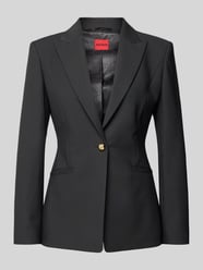 Regular Fit Kurzblazer mit Viskose-Anteil Modell 'ABIRE' von HUGO - 30