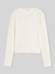 Slim Fit Strickjacke aus Baumwoll-Mix von Tom Tailor Denim - 21