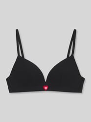 bralette met logodetail model 'HUGO HEART TRIANGLE' van HUGO - 11