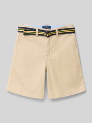 Regular fit bermuda’s van katoenmix Model 'BEDFORD' van Polo Ralph Lauren Kids Beige - 22