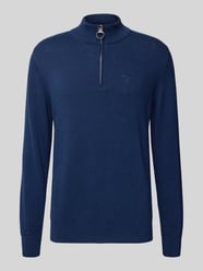 Krój regular fit troyer z czystej Bawełna Model 'HALF ZIP' od Barbour - 42