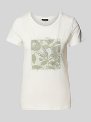T-Shirt mit Ziersteinbesatz von More & More - 6