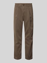 Regular fit broek met bandplooien, model 'CHASY' van Drykorn - 22