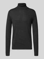 Pullover van een mix van merinowol met col van Christian Berg Men - 3