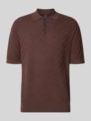 Regular Fit Poloshirt aus reiner Baumwolle in Strick-Optik von Matinique - 7