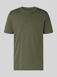 męski t-shirt o kroju regular fit z czystej bawełny od s.Oliver RED LABEL - 37