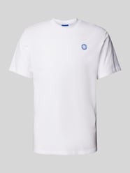 T-Shirt mit Label-Patch von Hugo Blue Weiß - 19