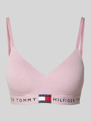 Beha van katoenmix, model 'TH HERITAGE' van TOMMY HILFIGER Fuchsia - 22