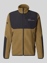 kurtka z polaru o kroju regular fit ze stójką od HALO - 8