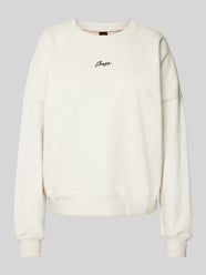 Sweatshirt mit Label-Stitching Modell 'Esweaty' von BOSS Orange - 3