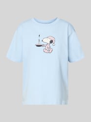 Pyjama-Oberteil mit Snoopy®-Print von Jake*s Casual - 5