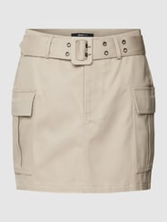 Minirok met klepzakken, model 'SINDRA' van Gina Tricot Wit - 46