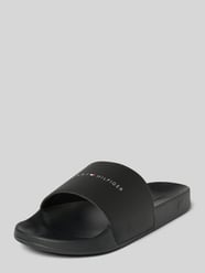 Slides mit Label-Schriftzug von Tommy Hilfiger - 21