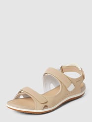 Sandalen mit Klettverschluss von Geox Beige - 21