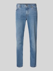 Straight Fit Jeans im 5-Pocket-Design Modell 'HARLEM' von Tommy Hilfiger Blau - 47