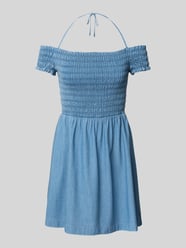 Sukienka mini taliowana z czystej bawełny od Tommy Jeans - 8