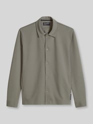 Regular Fit Hemdjacke aus Baumwoll-Mix von Marc O'Polo Beige - 45
