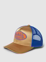 Trucker-pet met labelstitching van Von Dutch Goud - 2