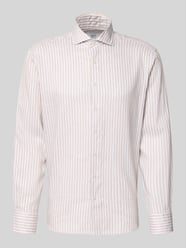 Regular Fit Business-Hemd mit Kentkragen von ETERNA Beige - 13