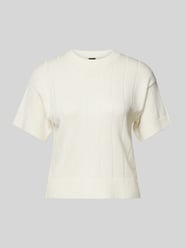 T-shirt met ribboorden van Stefanel - 25