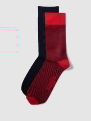 Socken mit Label-Detail im 2er-Pack von Christian Berg Men Rot - 46