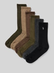Socken mit Label-Stitching im 6er-Pack von Polo Ralph Lauren Underwear - 12