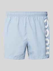 Relaxed Fit Badeshorts mit Label-Print Modell 'ABAS' von HUGO - 43