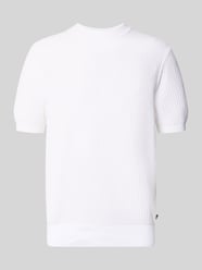 regular fit gebreid shirt van zuiver katoen model 'H-NILTON' van BOSS - 43