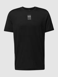 T-Shirt mit Label-Schriftzug von BOSS Green Schwarz - 8