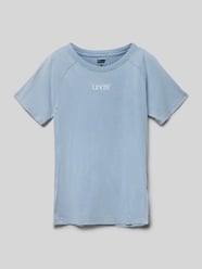 T-Shirt mit Label-Stitching Modell 'LIVED' von Levi’s® Kids Blau - 36