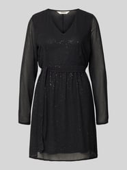Minikleid mit Bindegürtel Modell 'STAR LIFE' von Only - 15