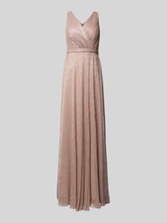 Abendkleid mit Taillenpasse von TROYDEN COLLECTION Pink - 46