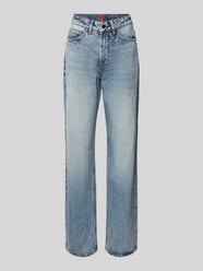 Straight Fit Jeans aus reiner Baumwolle Modell '937_14' von HUGO - 42