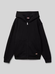 Sweatjacke mit Label-Patch Modell 'TERRY' von Dickies - 36