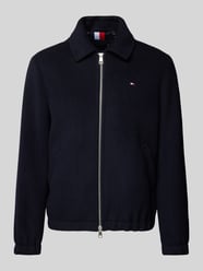 Jacke mit Zweiwege-Reißverschluss von Tommy Hilfiger Blau - 11